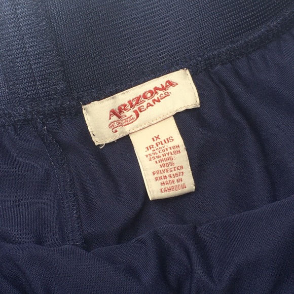 Arizona Jean Co - 1X Junior Plus Skirt - Lace - Picture 7 of 8